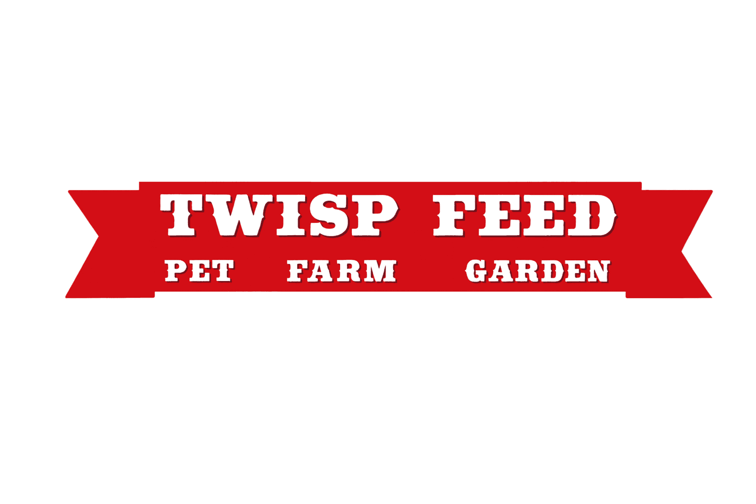 Twisp Feed logo banner – Pet, Farm, and Garden supply store partnered with Methow Express delivery.